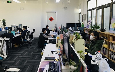 信達電通到崗到位，做好疫情防控集中消殺工作